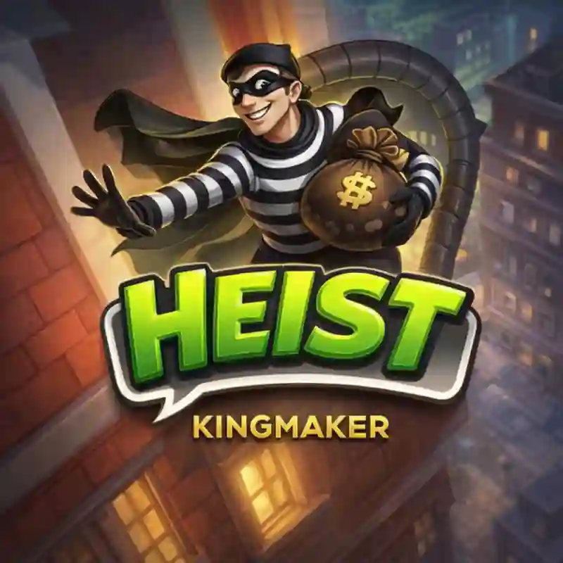 Heist Slot Game Logo